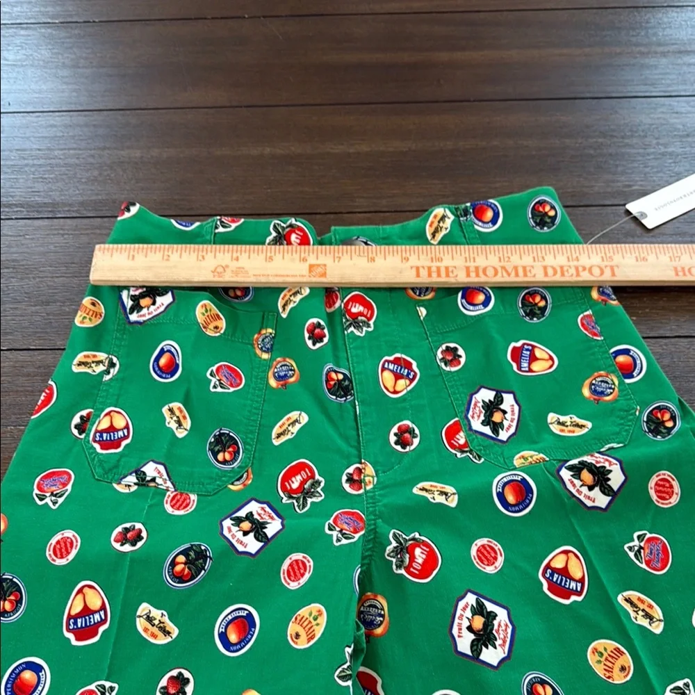 Anthropologie Maeve The Colette Cropped Wide-Leg Pants Size 29 - Picture 9 of 13